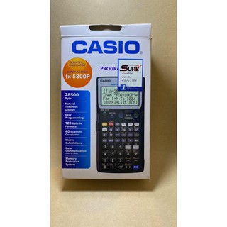 เครื่องคิดเลขวิทยาศาสตร์ Casio FX-5800P ของใหม่ ของแท้ 100% รับประกันศูนย์ 2 ปี ราคาถูกที่สุด