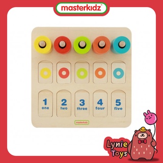 Masterkidz ของเล่นเสริมทักษะ กระดานฝึกทักษะการนับเลขและแยกแยะสี Counting and Colours Learning Board