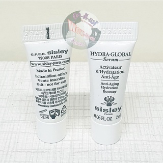 เซรั่ม ฟื้นบำรุงผิว เซ็ทคู่ 2 ชิ้น 🥰 Sisley Hydra Global Serum Anti aging Hydration Booster ขนาดทดลอง ของแท้ 100%