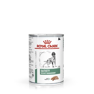 Royal Canin Satiety Can Dog Food 410g อาหารสุนัข อาหารกระป๋องสูตรควบคุมน้ำหนัก