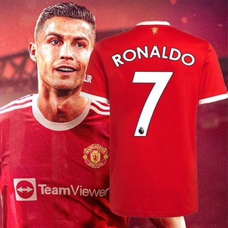 Cr7 เสื้อยืดกีฬาฟุตบอล Cristiano Ronaldo F.C. ไซส์ S-4Xl