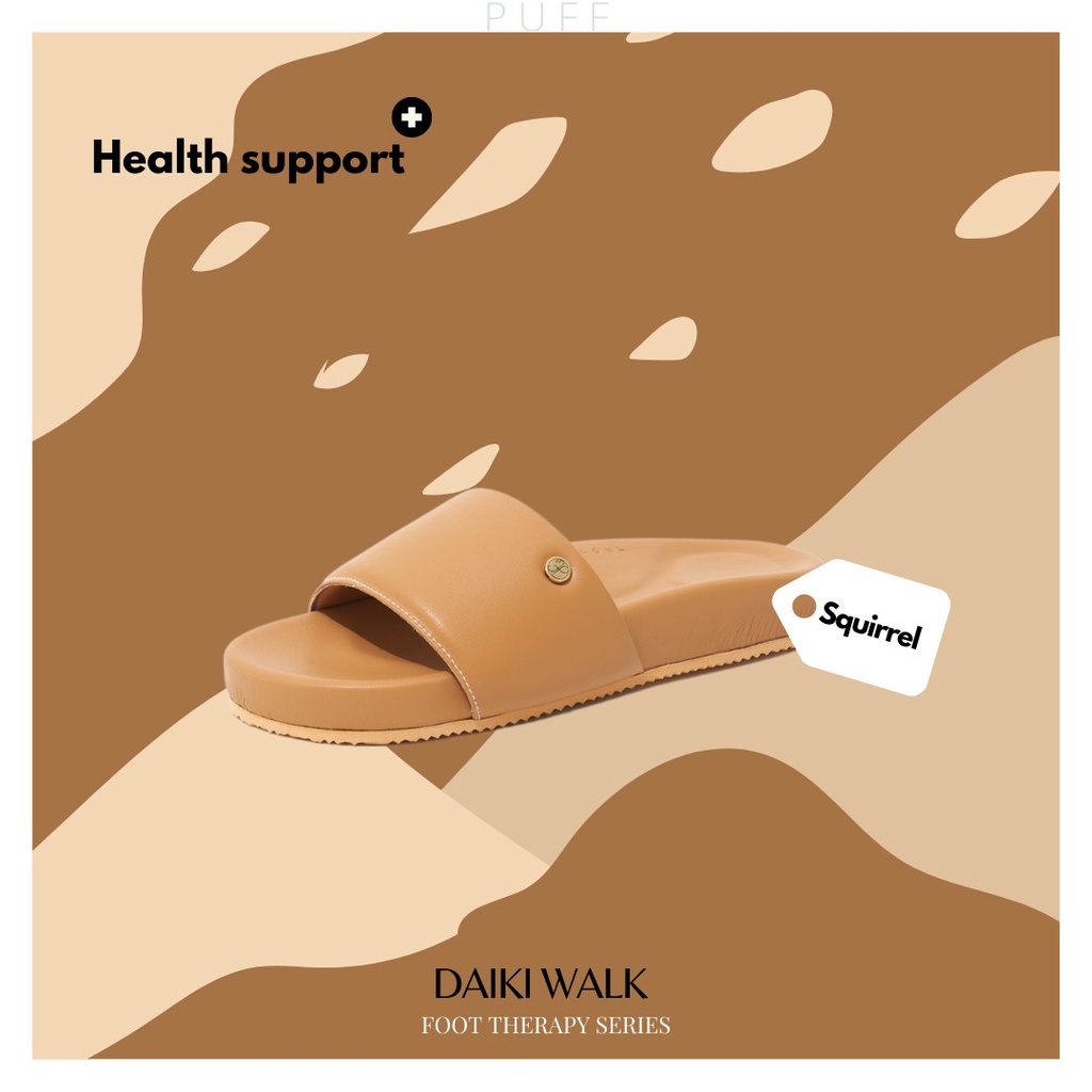PUFFSHOES.OFFICIAL : DAIKI WALK Foot Therapy Series Squirrel