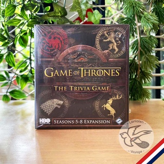 Game of Thrones Trivia Game: Season 5-8 Expansion [Boardgame]