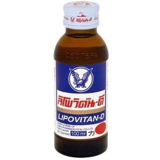 ลิโพวิตัน-ดี เครื่องดื่มชูกำลัง 100มล. แพค10ขวด