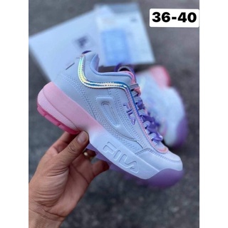 📌📢พร้อมจัด 🌸 Fila 🌸รุ่นเสริมส้น สีพลาสเทล🔥ราคาดี 940 ฿🔥🙏🏻สั่งสินค้าแจ้งสี ไซส์ ที่เเชทแม่ค้าได้เลยจ้า ส่งของทุกวัน🙏🏻