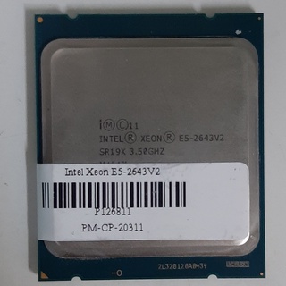 ซีพียูมือสอง ประกันร้าน โปรเซสเซอร์ Intel Xeon E5-2643V2 (แคช 25M, 3.50 GHz)