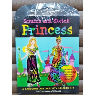 Scratch and sketch Princess