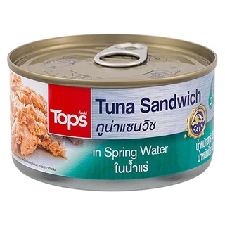  Free Delivery Tops Tuna Sandwich in Spring Water 185g. Cash on delivery