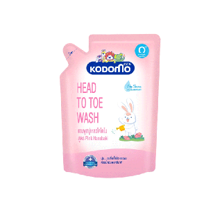 KODOMO Head to Toe Wash แชมพู สบู่เหลว โคโดโม 380 มล. (ถุงเติม) (เลือกกลิ่นได้)