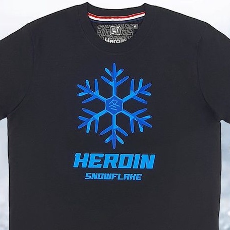 เสื้อยืดลายใหม่ Heroin Snow