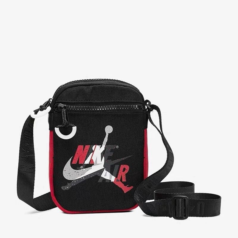 Nike Air Jordan กระเป๋าสะพายไหล่กระเป๋าคาดเอวสําหรับผู้ชาย Crossbody