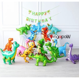 ลายเยอะมาก 🦖 ลูกโป่งไดโนเสาร์ ลูกโป่งฟอยล์ไดโนเสาร์ dinosaur balloons ลูกโป่งสัตว์ animal balloons