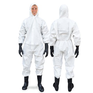 CHEMPROOF OS+ ชุดป้องกันสารเคมีแบบป้องกันน้ำ ฝุ่น น้ำมัน จาร…