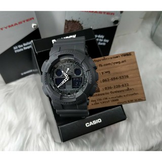 G-SHOCK รุ่น GA-100-1A1 นาฬิกาข้อมือ กันน้ำ ดีไซน์สวย มีสไตล์ ทนทาน ใช้งานได้นาน สินค้าคุณภาพ