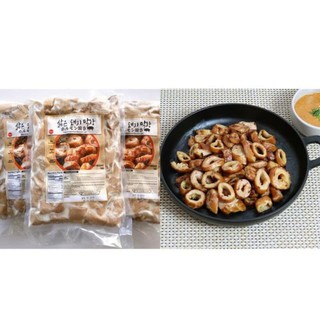 พร้อมส่ง 냉동 막창 ใส้ตันปรุงรสเเช่เเข็ง Pork Entrails Frozen 1Kg