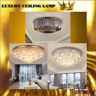 CT002A004 SOTMIA LUXURY CRYSTAL CEILING LAMP โคมไฟเพดาน โคมไฟคริสตัล โคมไฟคริสตัลหรูหรา สร้างสรรค์ ที่เรียบง่าย ทันสมัย