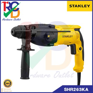 STANLEY SHR263KA สว่านโรตารี่ 26mm. 800W รับประกัน 2 ปี