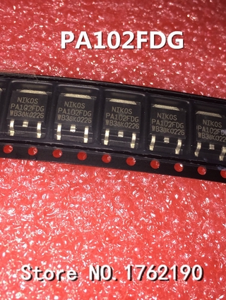 ทรานซิสเตอร์สนามไฟฟ้า PA102FDG TO-252 10 ชิ้น/ล็อต