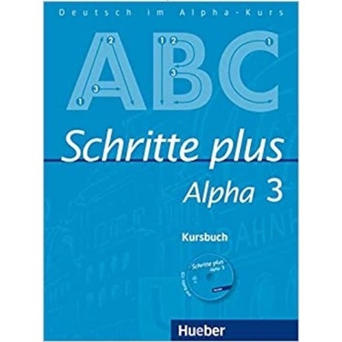 Schritte plus Alpha 3 :Course book with audio Audio : 9783193014528 (นำเข้าของแท้100%)