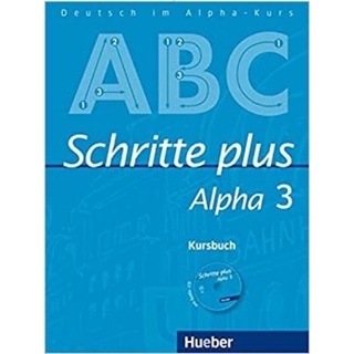 Schritte plus Alpha 3 :Course book with audio Audio : 9783193014528 (นำเข้าของแท้100%)