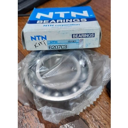 MESIN NTN 6207C3 เครื่องยนต์แบริ่ง Lava / TVS King (R) แบริ่งเพลาข้อเหวี่ยง - Kurnia Jaya
