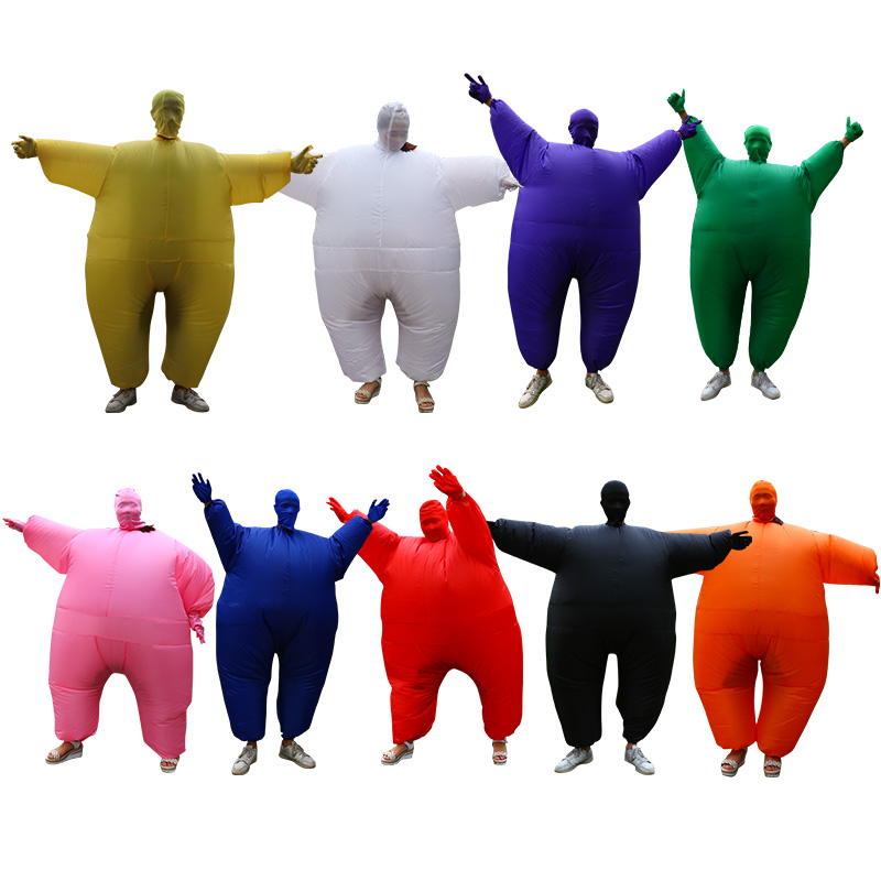 ชุดแฟนซีเครื่องแต่งกาย Fat Chub Sumo Blow Up สําหรับผู้ใหญ่