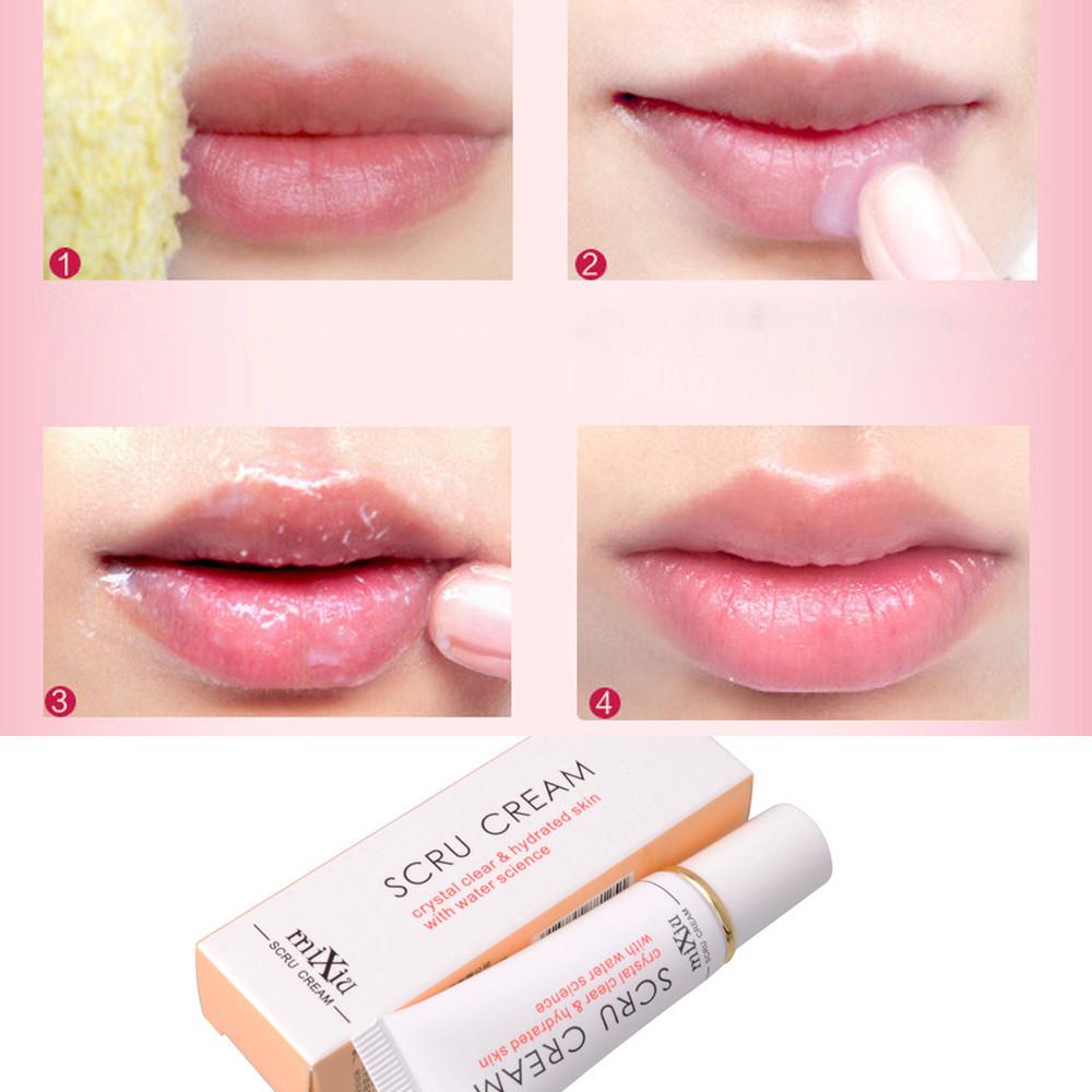 Beauty Lip Scrub Removal Horniness Water Science ริมฝีปากเจลขัดผิว