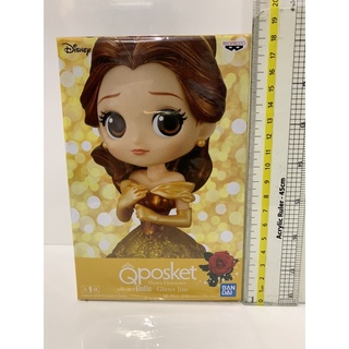 Qposket Disney Characters - Belle- Glitter Line แท้ มือ 1