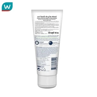 Cerave เซราวี ไฮเดรติ้ง ครีม-ทู-โฟม คลีนเซอร์ 100 มล.