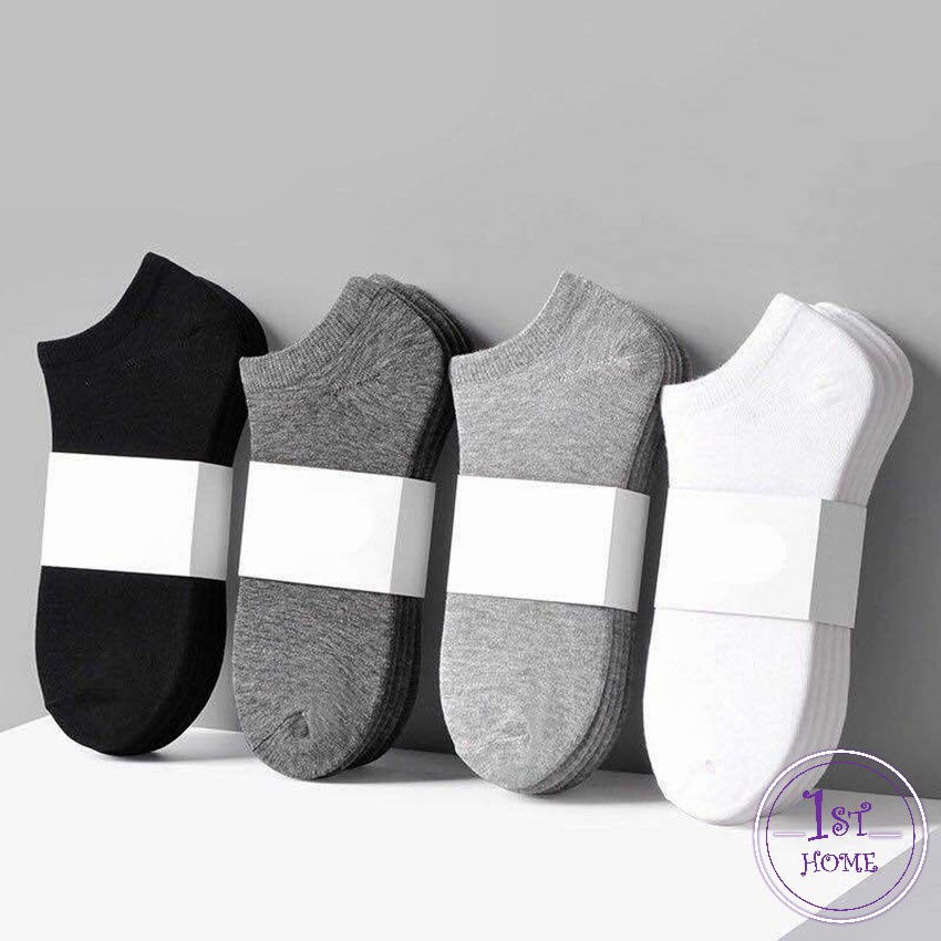ใส่ได้ทุกฤดูกาล ถุงเท้าข้อสั้น  ถุงเท้าซับเหงื่อ   Men's socks