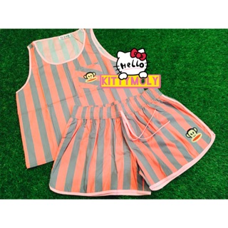 เสื้อกล้าม+กางเกงpaul frank