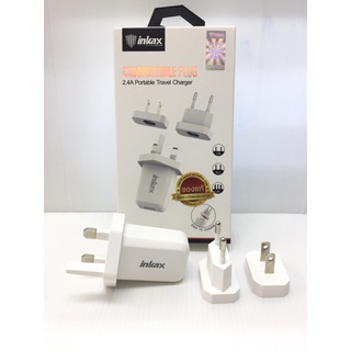 ปลั้กแปลงไฟไปเมืองนอก ปลั้กแปลงหัว universal plug ใช้ได้ทุกประเภท inkax หัวแปลงปลั๊กไฟ Travel Adapter [inkax thailand]