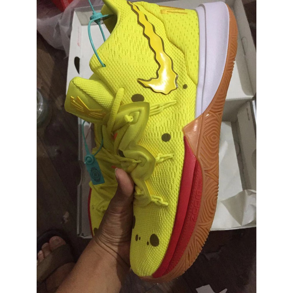 Nike Kyrie Irving 5 SpongeBob Patrick Star Basketball Shoes For men women 40 46 yiizsh.th ThaiPick