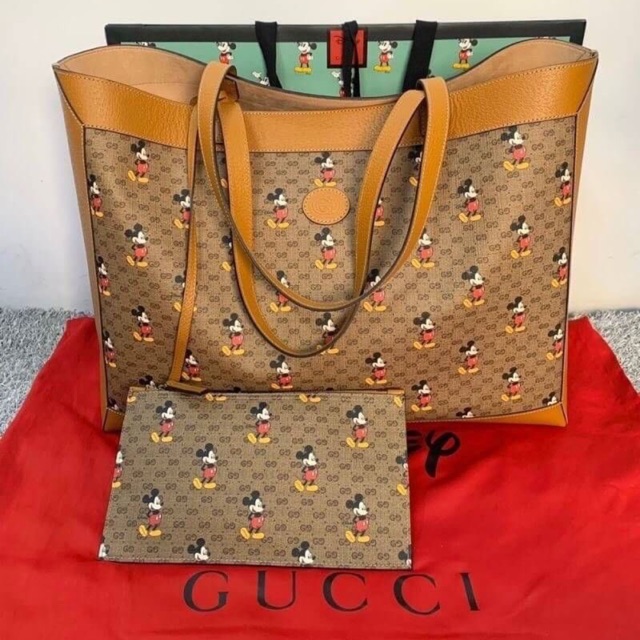 disney x gucci medium tote