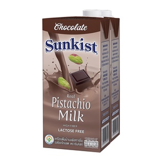 ซันคิสท์ นมพิสทาชิโอ รสช็อกโกแลต 946 มล. x 2 กล่อง Sunkist Pistachio Milk Chocolate Flavor 946 ml x 2 Boxes