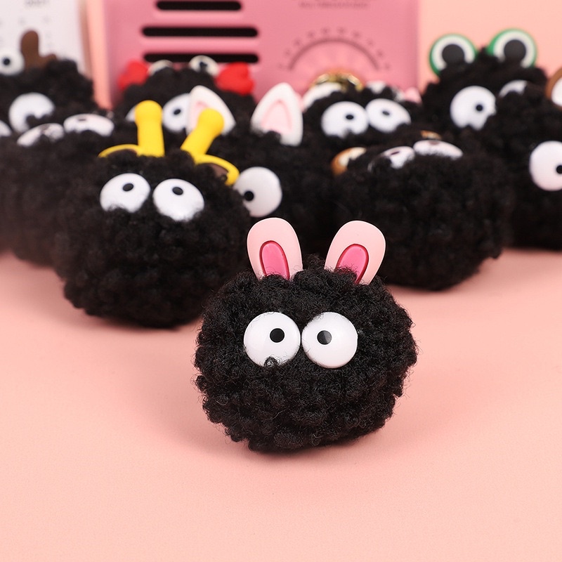 🔥พร้อมส่ง🔥จิ๊บบิทตัวติดรองเท้า Jibbitz shoes  🌈ปอมปอม ขนฟู ตกแต่งลายน่ารักๆ สามารถติดรองเท้ามีรูทุกชนิด (ราคาต่อ 1 ชิ้น) - รูปที่ 7