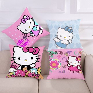 ปลอกหมอนผ้าฝ้ายลายการ์ตูน Hello Kitty 18 ขนาด 18 ขนาด