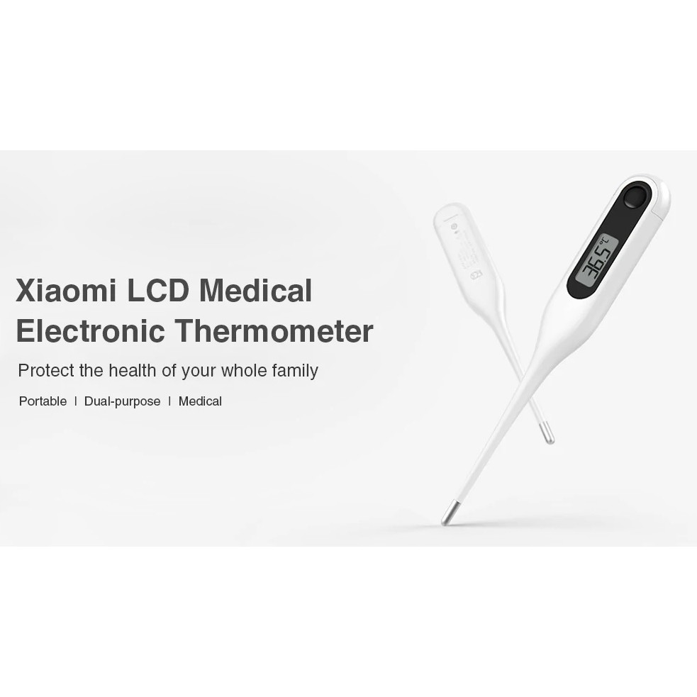 ปรอทวัดไข้ Xiaomi Mijia ปรอทวัดไข้แบบอิเล็กทรอนิกส์ MMC-W201 LCD Medical Electronic Thermometer
