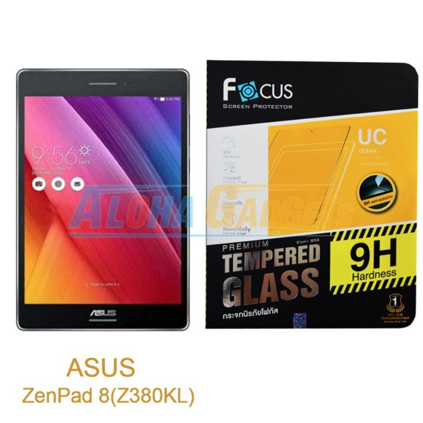 FOCUS ฟิล์มกระจกนิรภัยโฟกัส Asus ZenPad 8.0 (Z380KL) (TEMPERED GLASS)