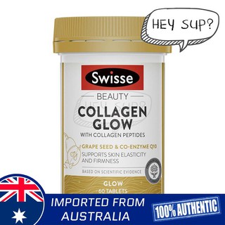 Swisse Beauty Collagen Glow With Collagen Peptides 60 Tablets