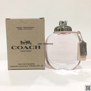 น้ำหอมแท้ COACH NEW YORK FOR WOMEN EAU DE TOILETTE SPRAY 90 ML TESTER BOX ของใหม่ กล่องเทสเตอร์ ไม่เคยถูกฉีด