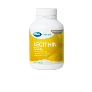 [ พร้อมส่ง ] MEGA Lecithin ( เมก้า วี แคร์ เลซิติน ) ขนาด 1,200 มก./แคปซูล MEGA We care Lecithin