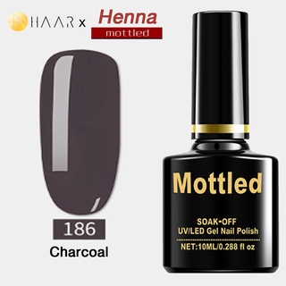 ยาทาเล็บ เจล Gel Nail Polish HAAR x Mottled Henna Tone โทน เฮนน่า สี ส้ม แดง ม่วง เทา จัดจำหน่ายโดย HAAR Distributed ...