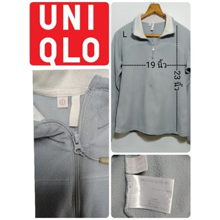 เสื้อUniqlo ผ้าfleece