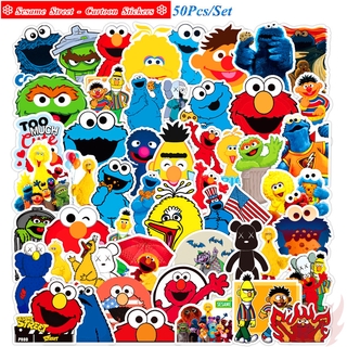 ❉ Sesame Street Series 04 สติ๊กเกอร์ ❉ 50Pcs/Set Waterproof DIY Decals Doodle สติ๊กเกอร์