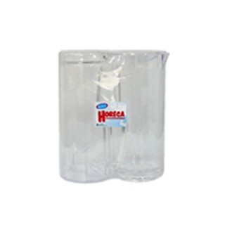 ถูกที่สุด✅  ไพโอเนีย เหยือกน้ำกลม ขนาด 2.74 ลิตร แพ็ค 2 ใบ Pioneer Plastic Jug 2.74 L x 2 Pcs
