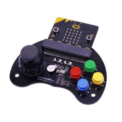 จอยสติ๊กสำหรับไมโครบิต GH:Bit game pad | Yahboom micro:bit basic game handle  ใช้ร่วมกับไมโครบิต V2 