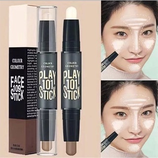 พร้อมส่ง🛒ปากกาคอนทัวร์คอนซีลเลอร์+ปากกาเฉดดิ้งแบบแท่ง 2in1😊