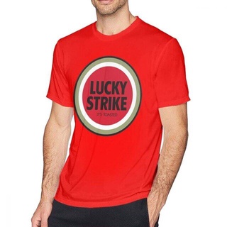 2022ใหม่ Troye Sivan เสื้อยืด Lucky Strike เสื้อยืดสนุกสนานขนาดพิเศษเสื้อยืดผู้ชายแฟชั่นแขนสั้นผ้าฝ้ายพิมพ์ลายS-3XL