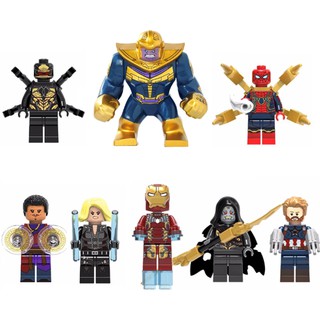 บล๊อคตัวต่อ Super Hero Mix (SET 8 PCS) ไม่มีกล่อง POC0143